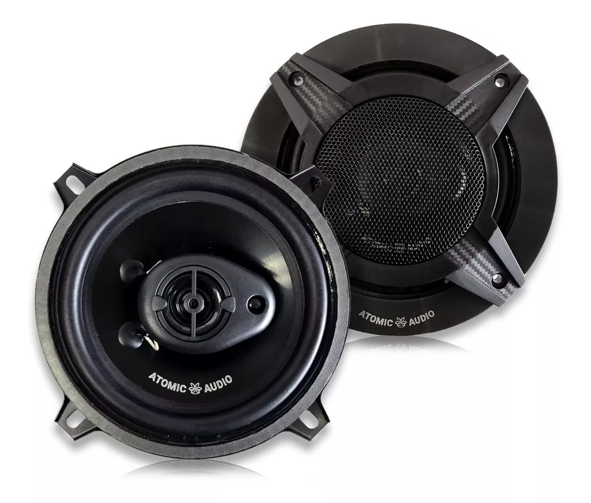 IRON5 - ATOMIC PAR DE BOCINAS DE 5" 3 VIAS 600W MAX 60W RMS 4 OHMS