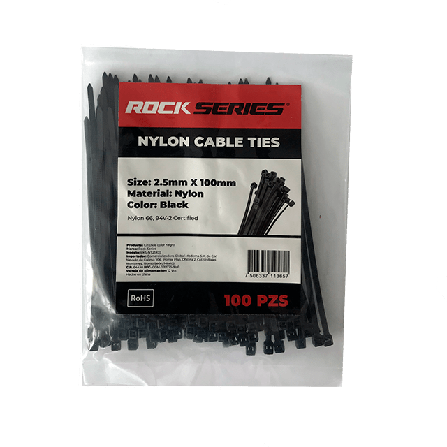 RKS-NT36250 - ROCK SERIES CINCHOS 100PZAS 3.6 X 250 MM