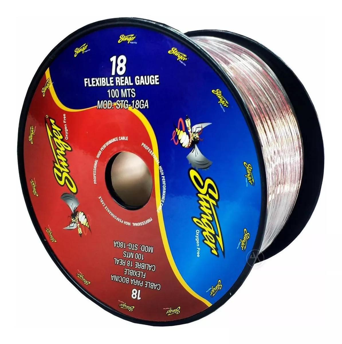 SC22N - CABLE BICOLOR PARA BOCINA CALIBRE 22 100MTS
