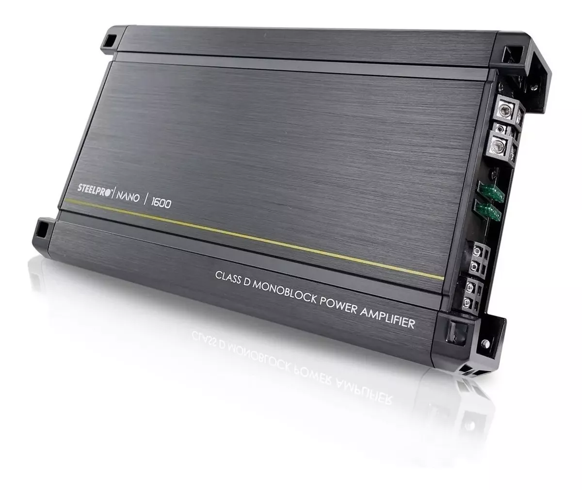 NANO4.1600 - STEELPRO AMPLIFICADOR NANO 4CH 1600W