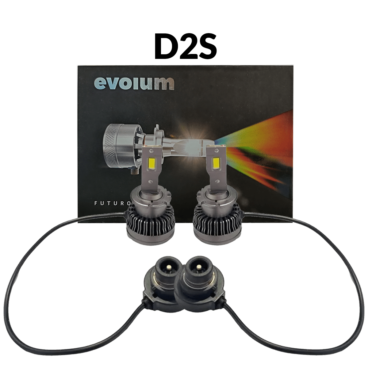 Z5D2S - EVOLUM LED D2S FUTURO 25000 LM 6500K CHIP CSP CANBUS