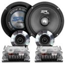 PRO-COMP-6 - STEELPRO SET 6.5" MEDIOS RANGOS +TW BULLET 200W