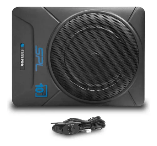 SPL-10-BASS - STEELPRO SUBWOOFER AMPLIFICADO 10" 800W MAX