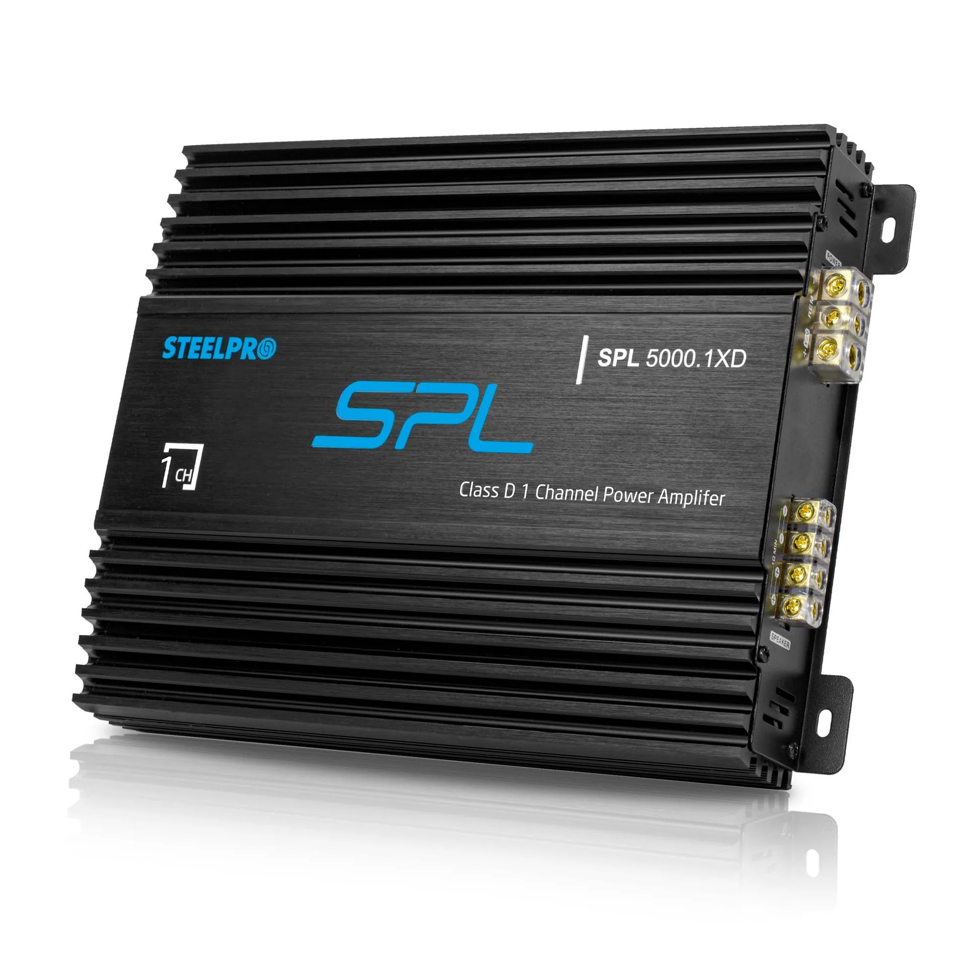 SPL-5000.1XD - STEELPRO AMPLIFICADOR MONOBLOCK 5000W MAX