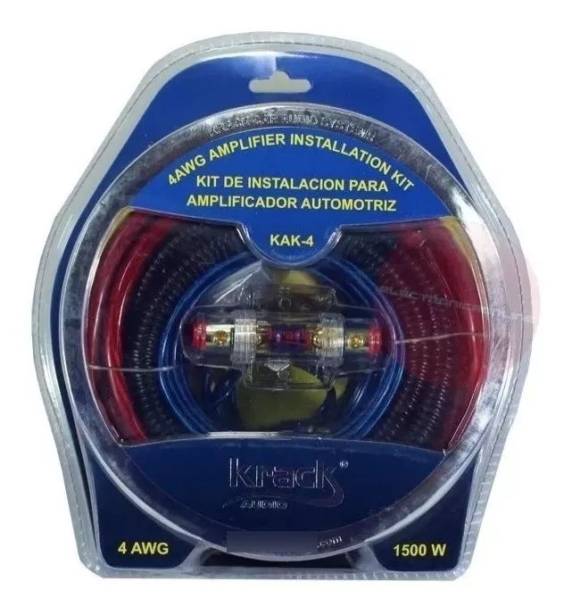 KAK-0AWG - KRACK KIT DE INSTALACIÓN CALIBRE 0