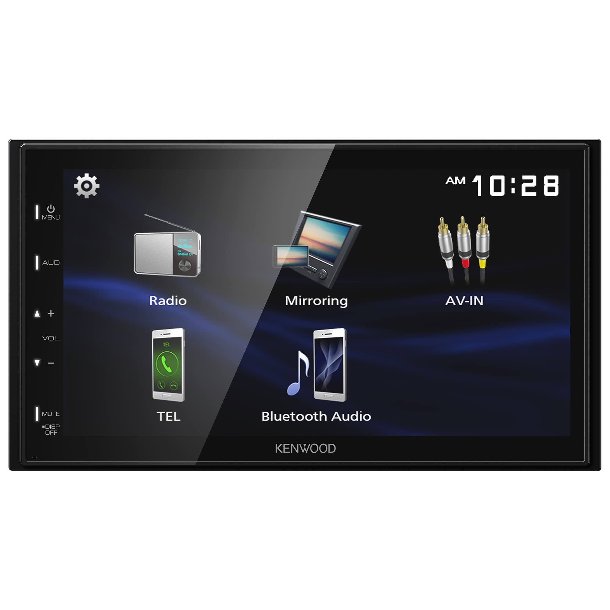 DMX129BT - KENWOOD 2 DIN MIRROR LINKA BT USB AUX