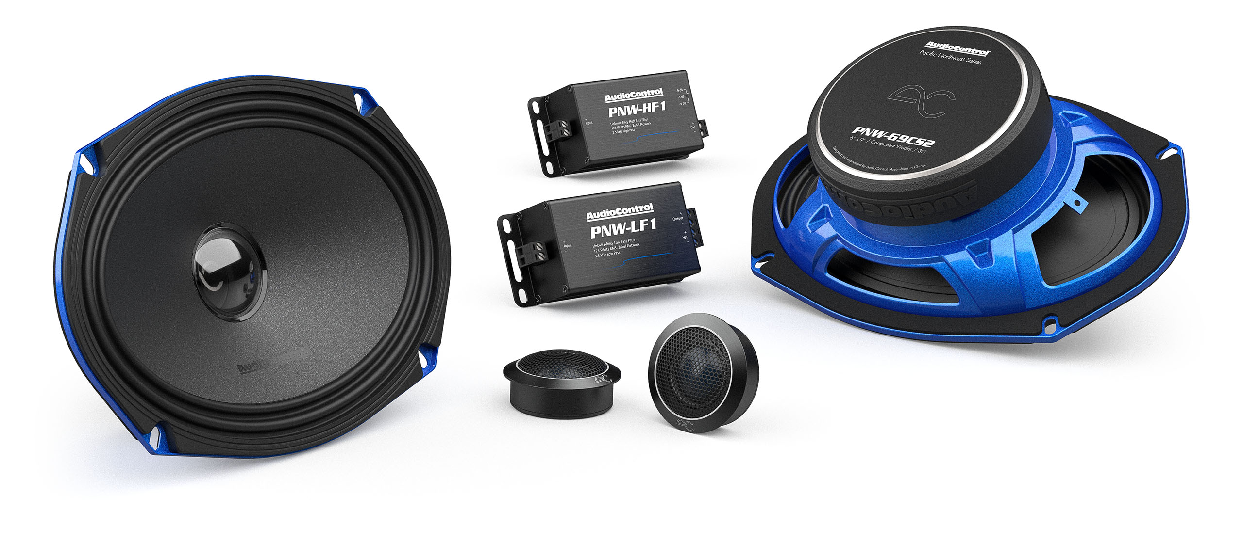 PNW-69CS2 - AUDIO CONTROL COMPONENTE 6x9" 2 VIAS
