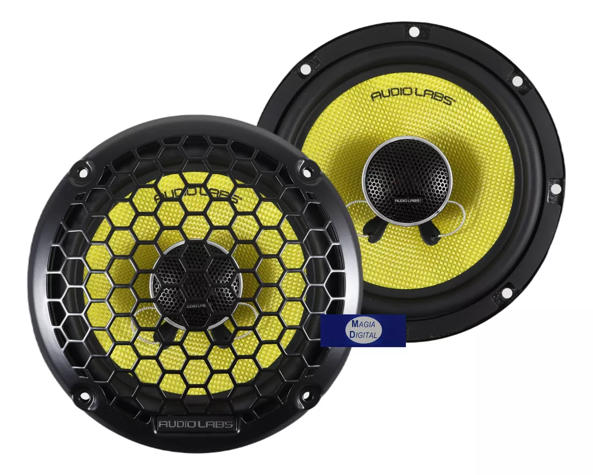 ADL-F65SQ - AUDIOLABS PAR BOCINAS 6.5" FIBRA DE VIDRIO 2 VIAS 700W