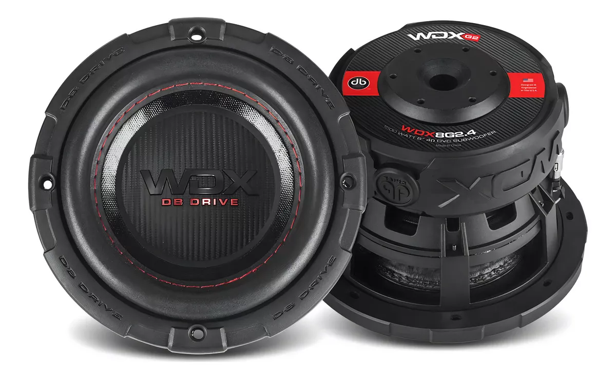 EWX8D4 - DB DRIVE SUBWOOFER 8" 1500W MAX DUAL4