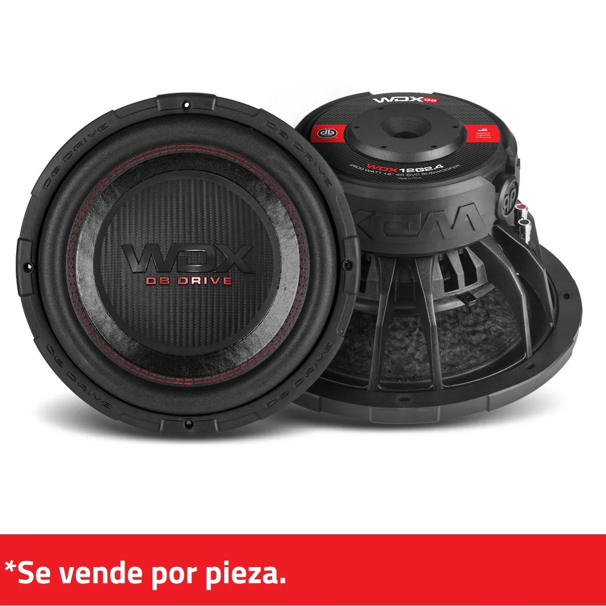 WDX12G2R.4 - DB DRIVE SUBWOOFER 12” 2500W 1250W RMS