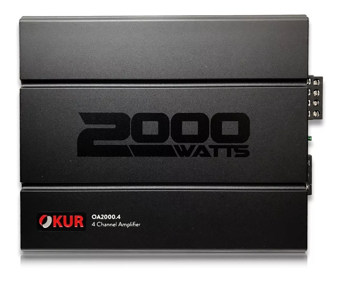 OA2000.4 - OKUR AMPLIFICADOR 4 CANALES CLASE AB 2000W