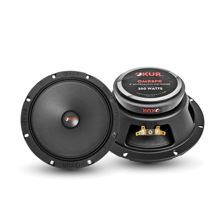 RX-MR08080PR - REXX PAR MEDIOS RANGOS 8" 200W RMS 4 OHMS 94dB