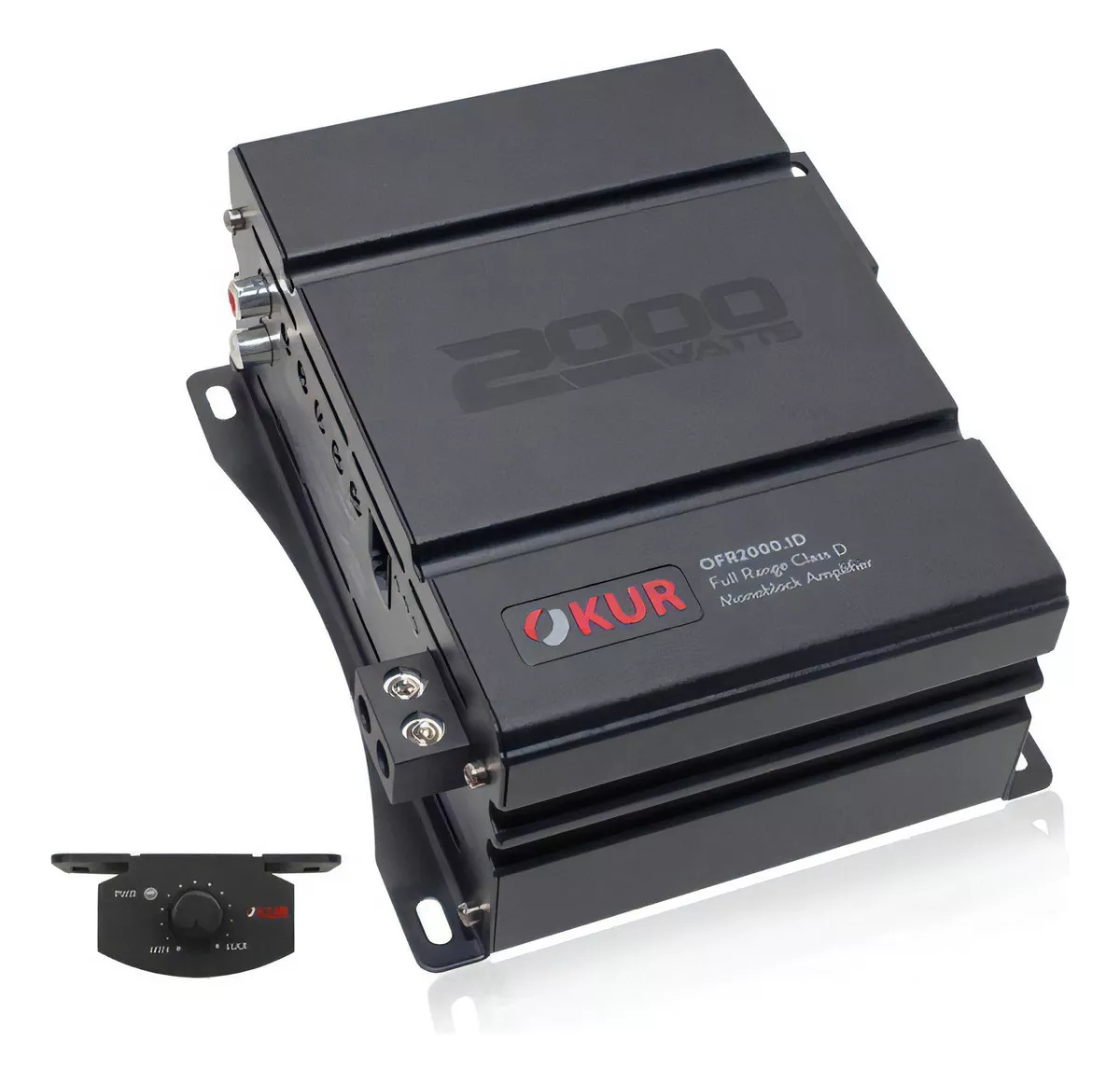 OFR2000.1D - OKUR AMPLIFICADOR MONOBLOCK 1 CANAL CLASE D 2000W 1/OHM