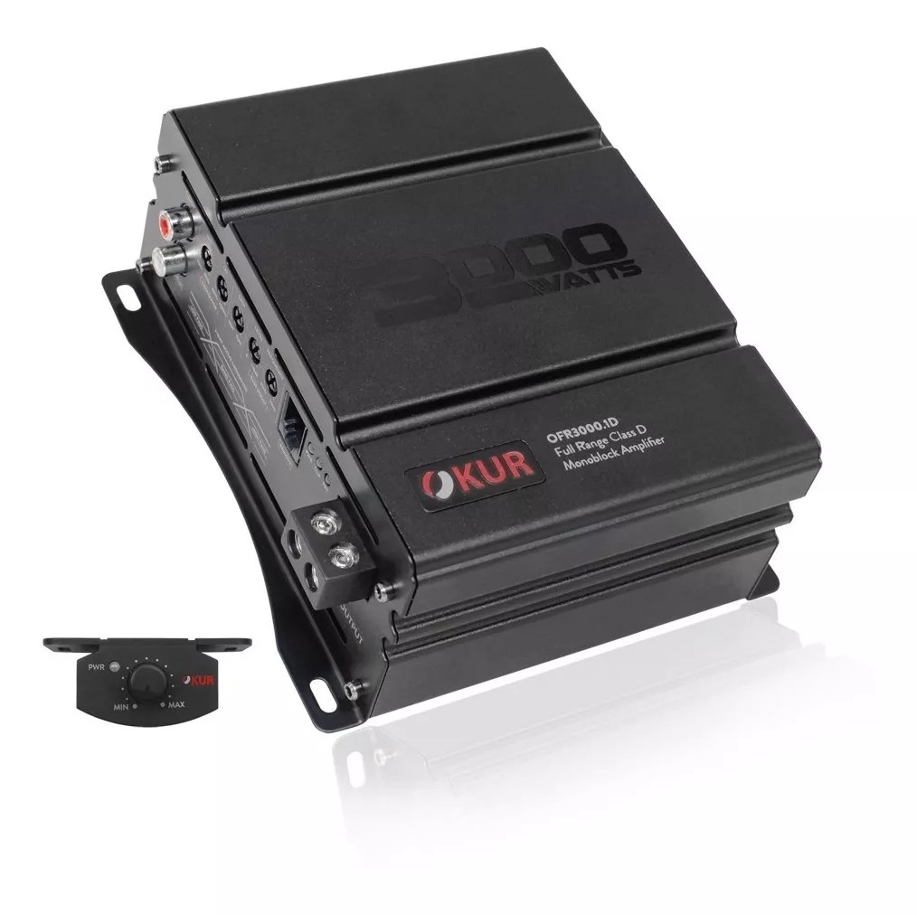 OFR3000.1D - OKUR AMPLIFICADOR NANO CLASE D 3000W 1/OHM
