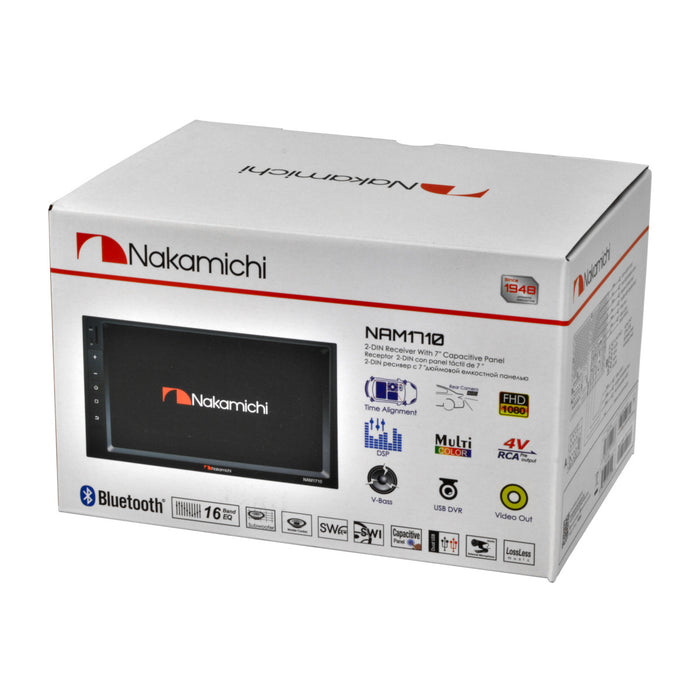 NAM1710 - NAKAMICHI ESTEREO 2 DIN DE 7"