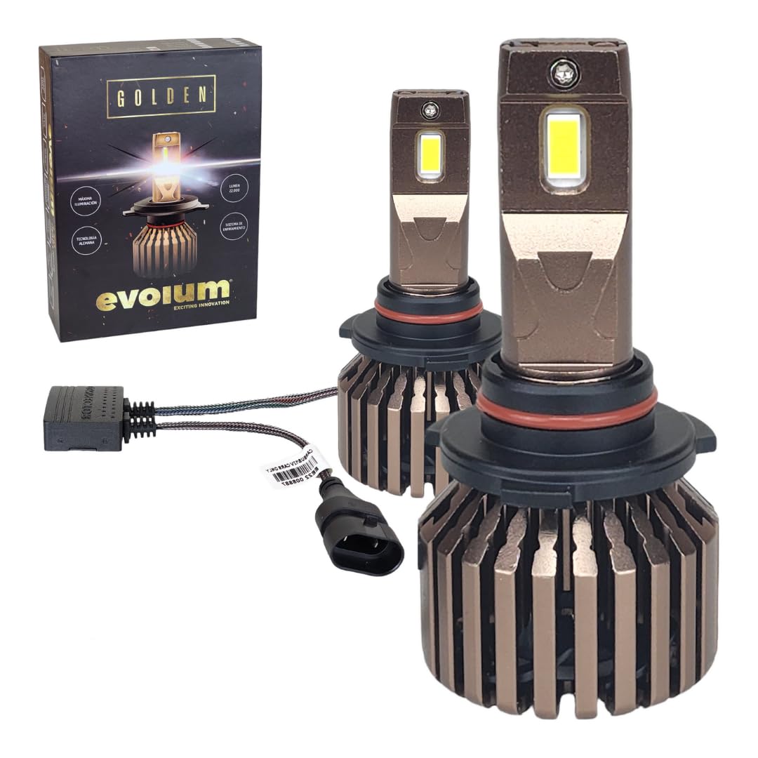 P219006 - EVOLUM LED 9006 GOLDEN 22000 LM CHIP CSP CANBUS