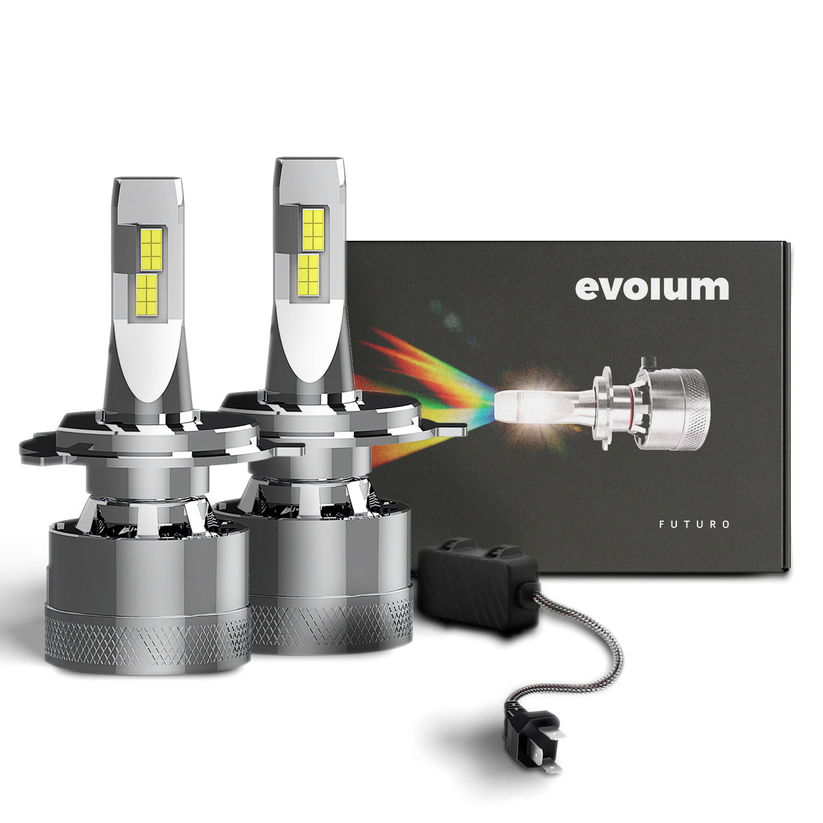 Z5H4 - EVOLUM LED H4 FUTURO 25000 LM CHIP CSP CANBUS