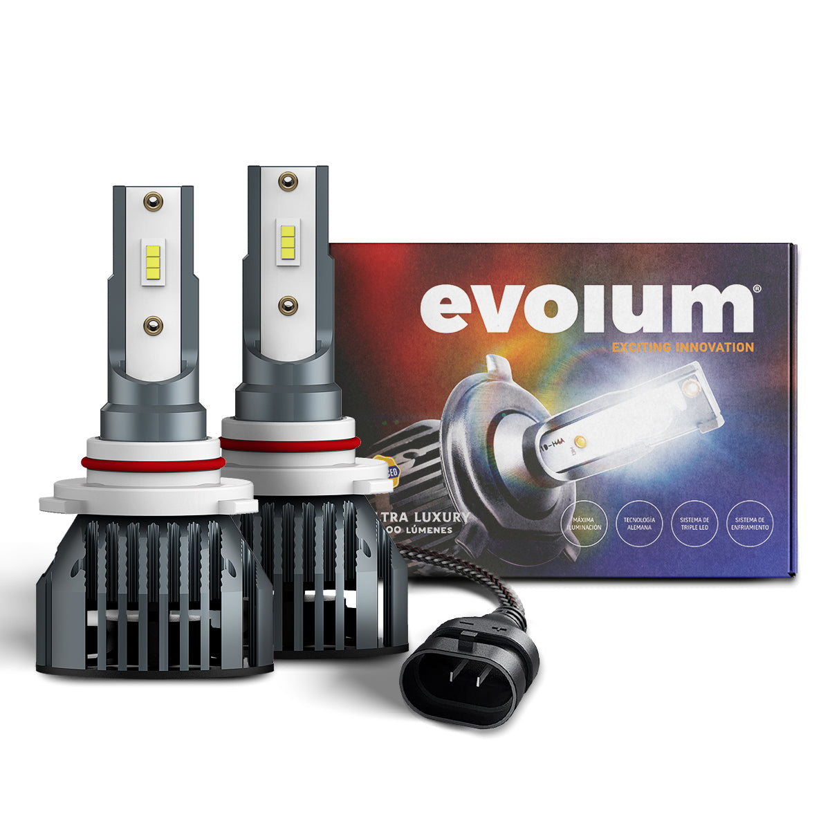 C199005 - EVOLUM LED 9005 LUXURY 14000 LM 6500K CHIP CSP CANBUS