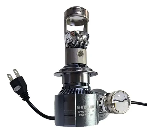 EVO-4002-H7 - EVOLUM PAR DE LEDS CON LUPA 55W 30000 LM H7