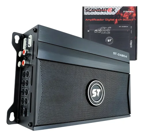 ST-DA804 - SCANDSLTEK AMPLIFICADOR 4 CANALES