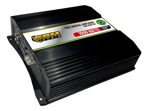 SBM-3500 - SBM AMPLIFICADOR 1 CH CLASE D 3500W RMS