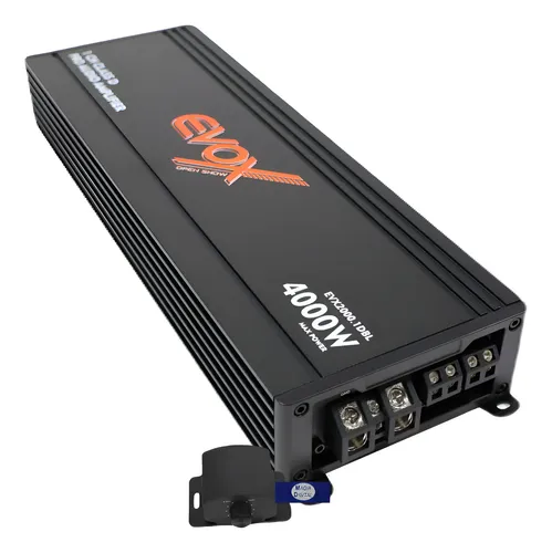 EVX-2000.1DBL - EVOX AMPLIFICADOR 1 CANAL 4000W MAX 2000W RMS @1 OHM