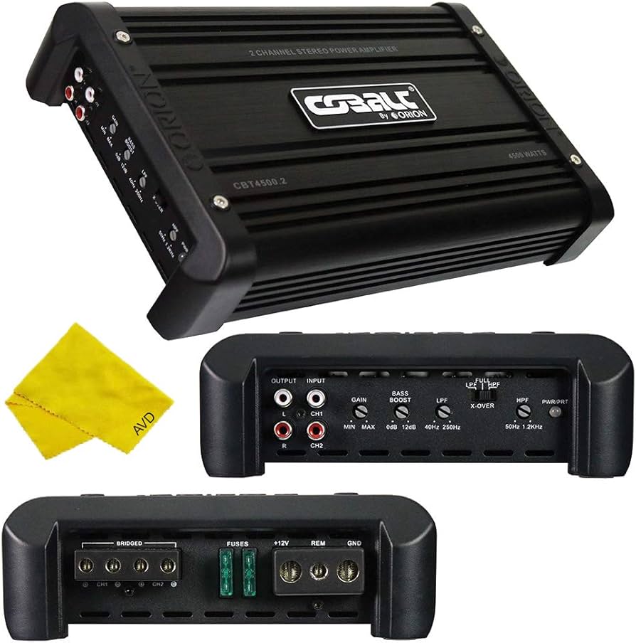 CBT4500.2 - ORION AMPLIFICADOR 2 CANALES 4500W