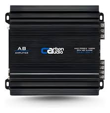 CARBON AUDIO AMPLIFICADOR 4 CANALES 1200W MAX CLASE AB
