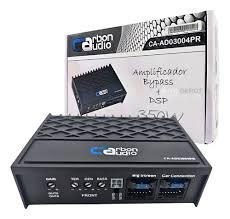 CA-AD03004PR - CARBON AUDIO AMPLIFICADOR 4CH BYPASS + DSP