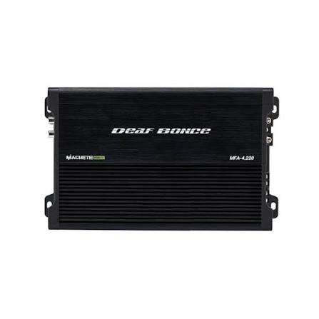 MFA-4.220 - DEAF BOUNCE AMPLIFICADOR 4 CANALES 220W RMS