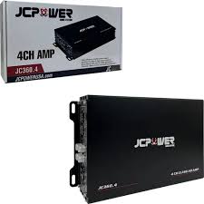 JC360.4 - JC POWER AMPLIFICADOR 4 CANALES 360W