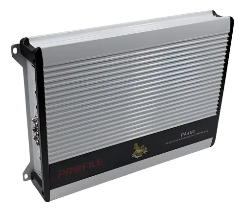 PA460 - PROFILE AMPLIFICADOR 4 CANALES 1800W MAX