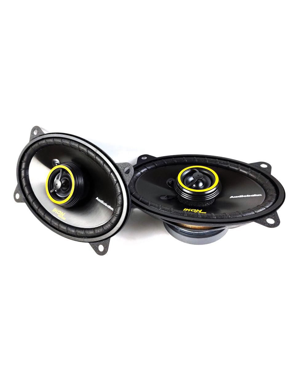 ADS460 - AUDIOBAHN PAR DE BOCINAS 4x6” 2 VIAS 120W MAX