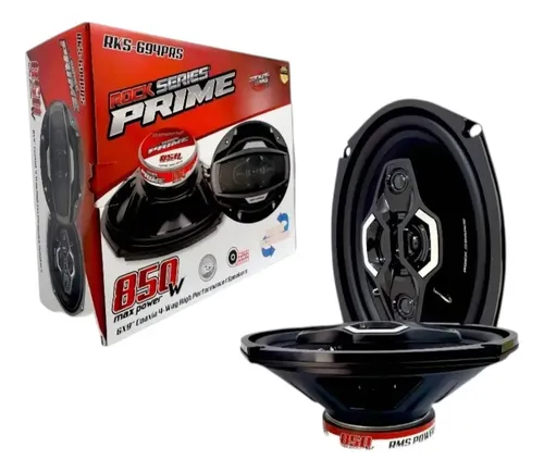 RKS-694PRS - ROCK SERIES PAR BOCINAS 6x9" 5 VIAS 850W MAX
