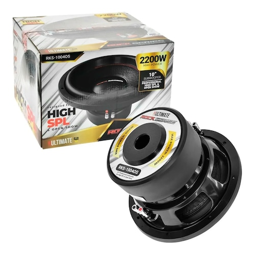 RKS-1004OS - ROCK SERIES SUBWOOFER 10" 1100W RMS DUAL 4