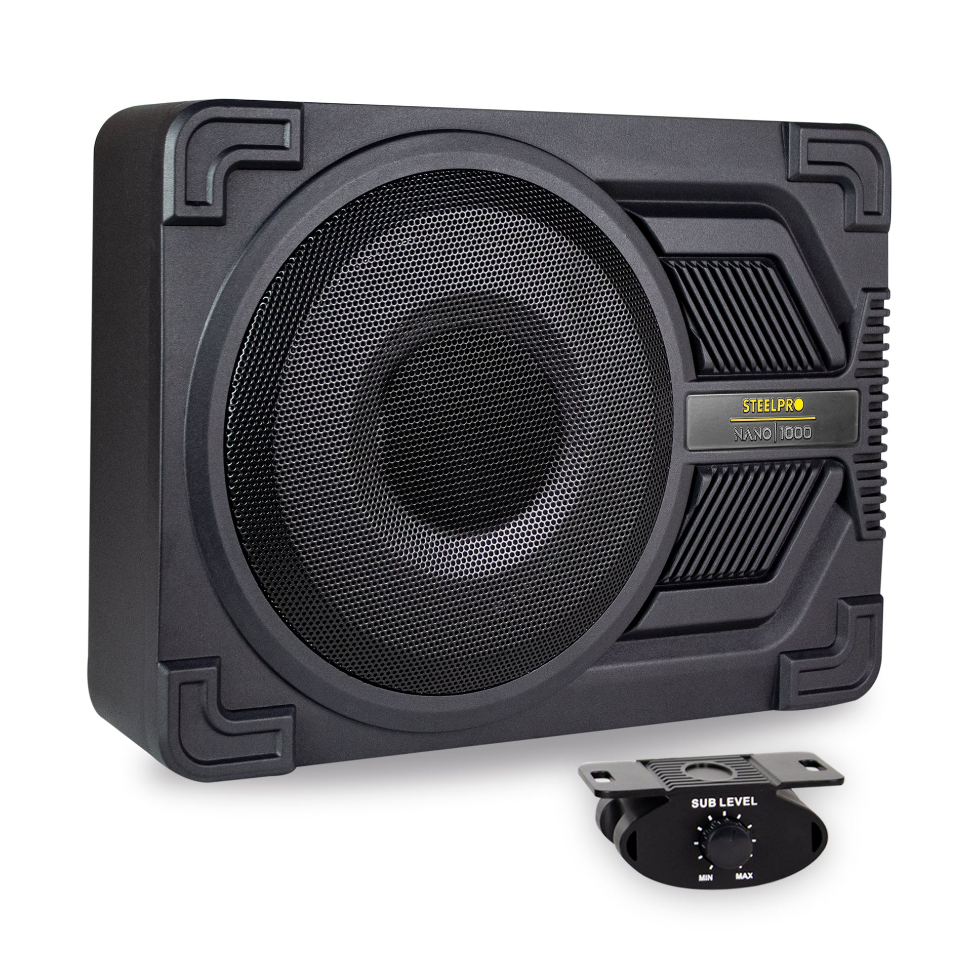 NANO-1000 - STEELPRO SUBWOOFER AMPLIFICADO 10" 1000W