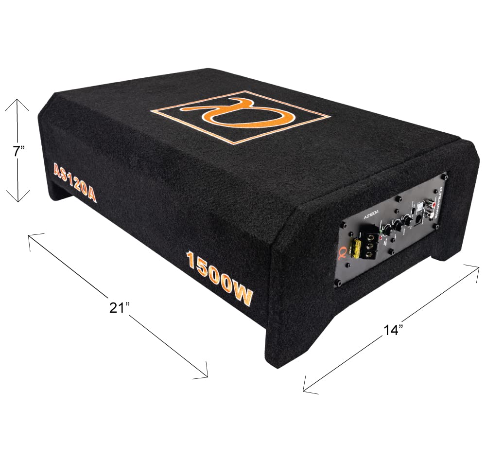 AS120A - ALPHASONIK BAJO AMPLIFICADO 12" 1500W MAX