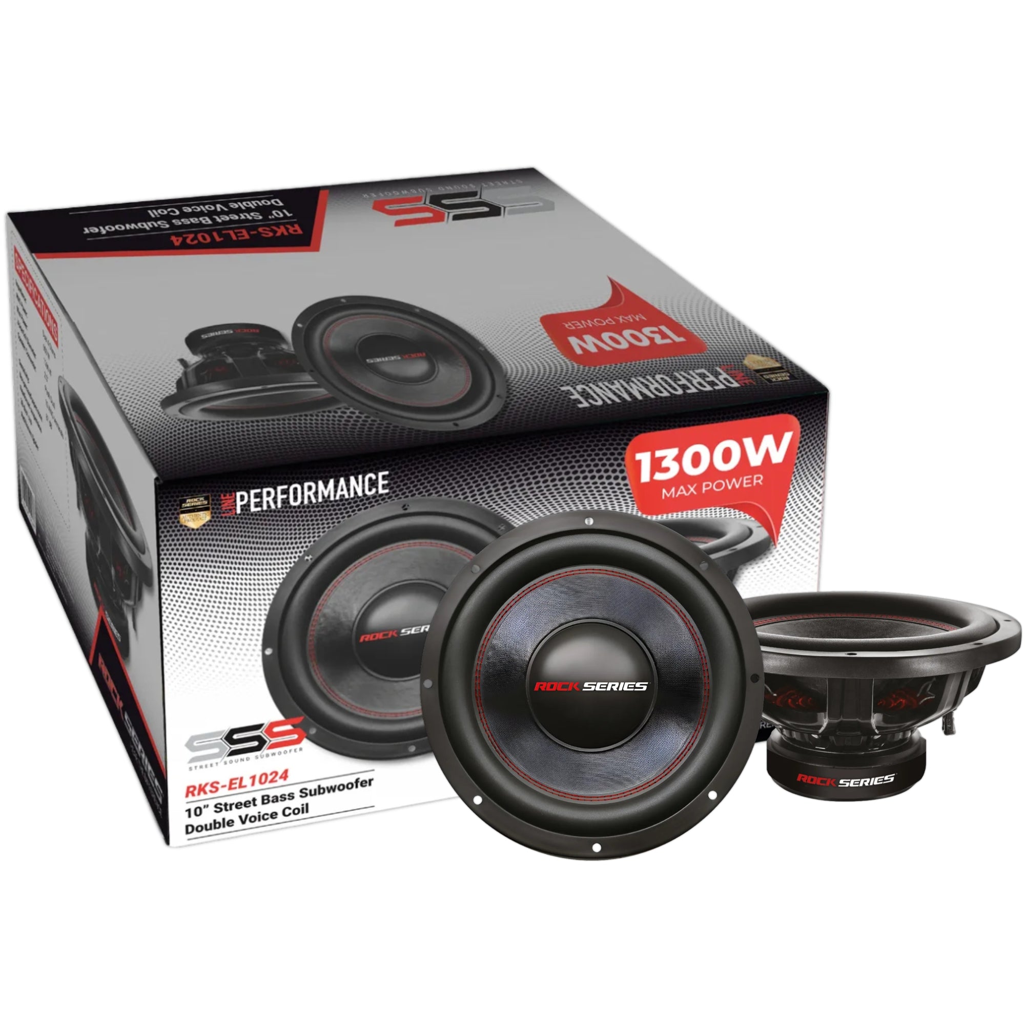 RKS-EL1024 - ROCK SERIES SUBWOOFER 10" DUAL4