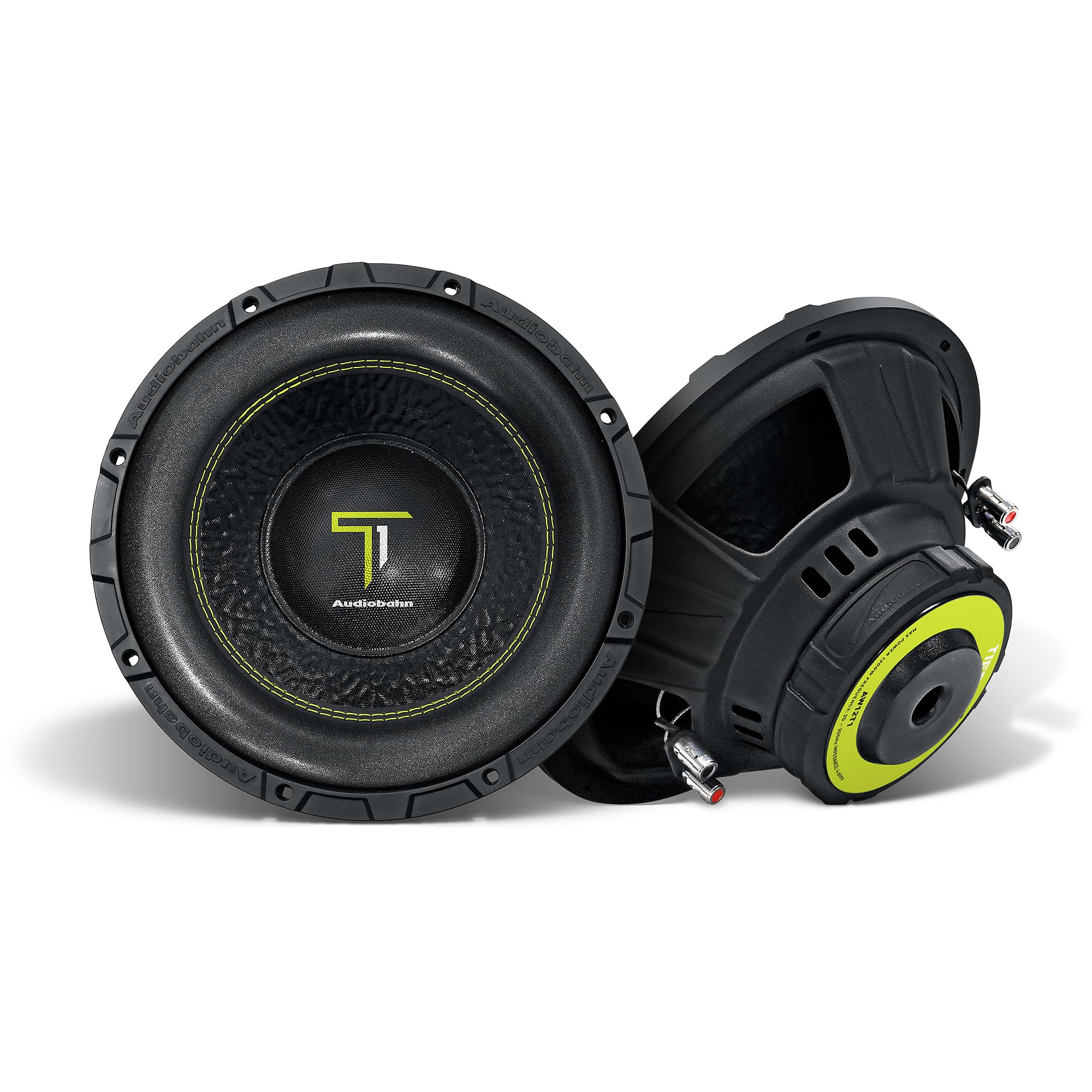 AW12T1 - AUDIOBAHN SUBWOOFER 12" 500W RMS DUAL 4 TIERONE
