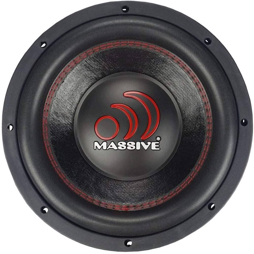 GTX122 - MASSIVE SUBWOOFER 12" 700W RMS 2 OHMS