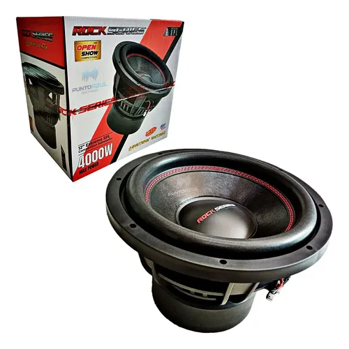 RKS-12D2XS - ROCK SERIES SUBWOOFER 12" 2000W RMS 2+2 OHMS