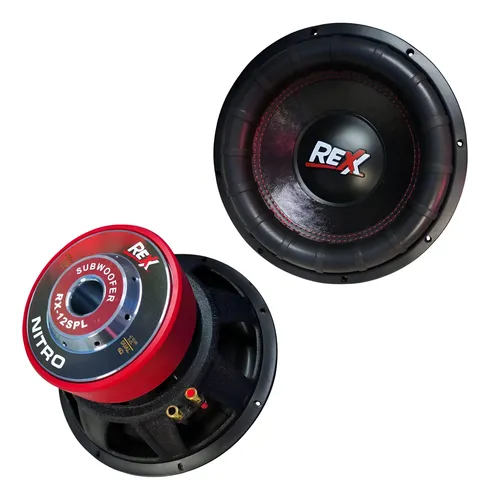 RX-012 - REXX SUBWOOFER 12" 400W RMS DUAL 4