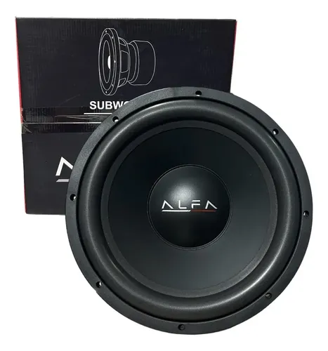CT12D4 - ALFA SUBWOOFER 12” 600W MAX 300W RMS 4 OHMS
