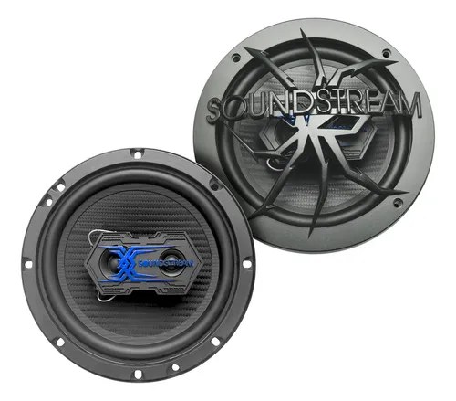 WNB-6520 - SOUNDSTREAM PAR DE BOCINAS 6.5 3 VÍAS 250W