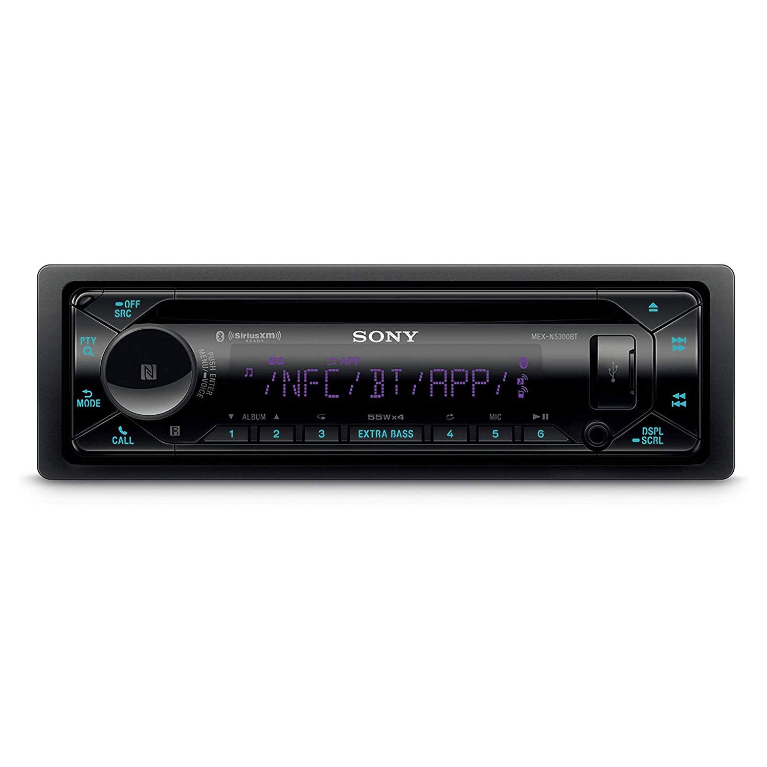 MEX-N5300BT - SONY ESTEREO 1 DIN BT CD USB AUX