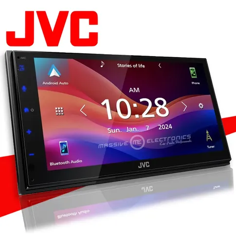 KW-M590BT - JVC 2 DIN BT USB ANDROID CARPLAY MIRROR LINK