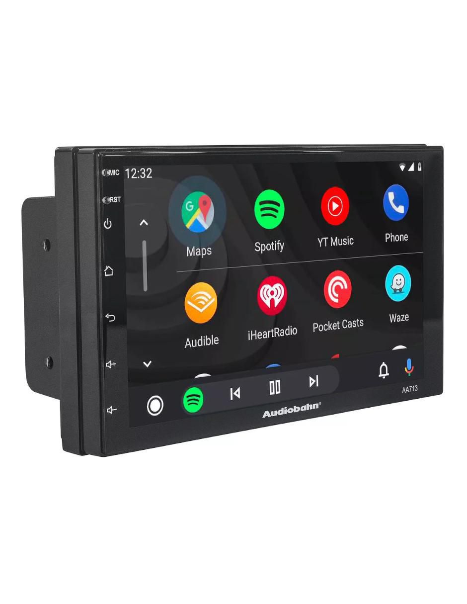AA713 - AUDIOBAHN PANTALLA 7" CARPLAY & ANDROID AUTO INALÁMBRICOS WIFI BLUETOOTH USB