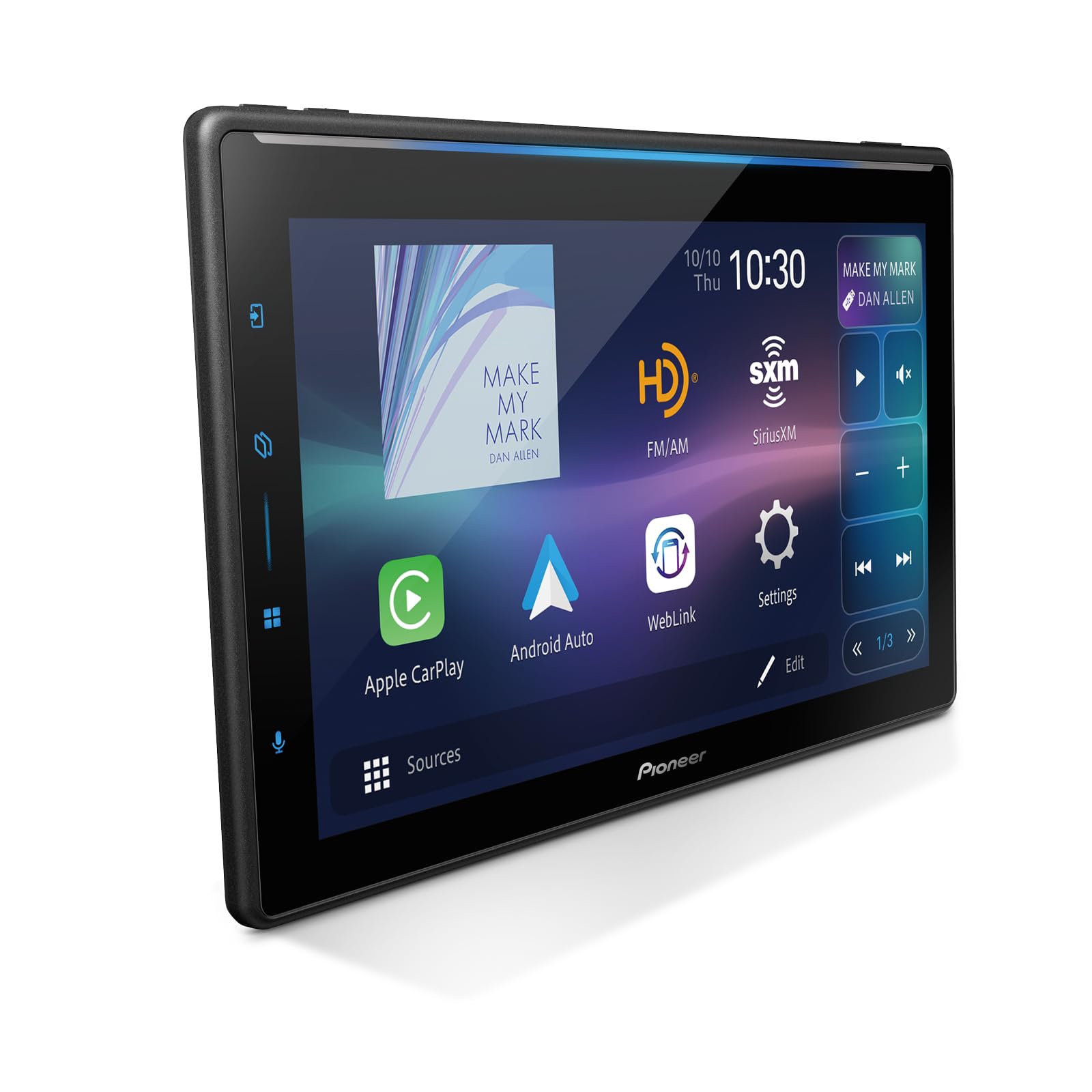 DMH-WT6000NEX - PIONEER PANTALLA 10" CARPLAY ANDROID AUTO