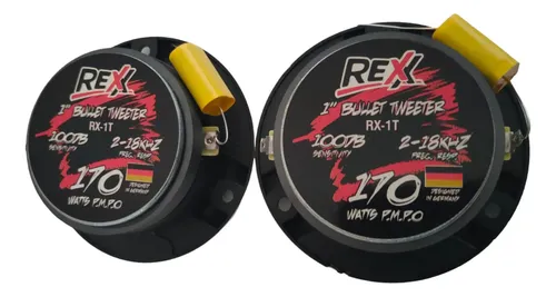 RX-1T - REXX PAR TWEETER 160W MAX BULLET
