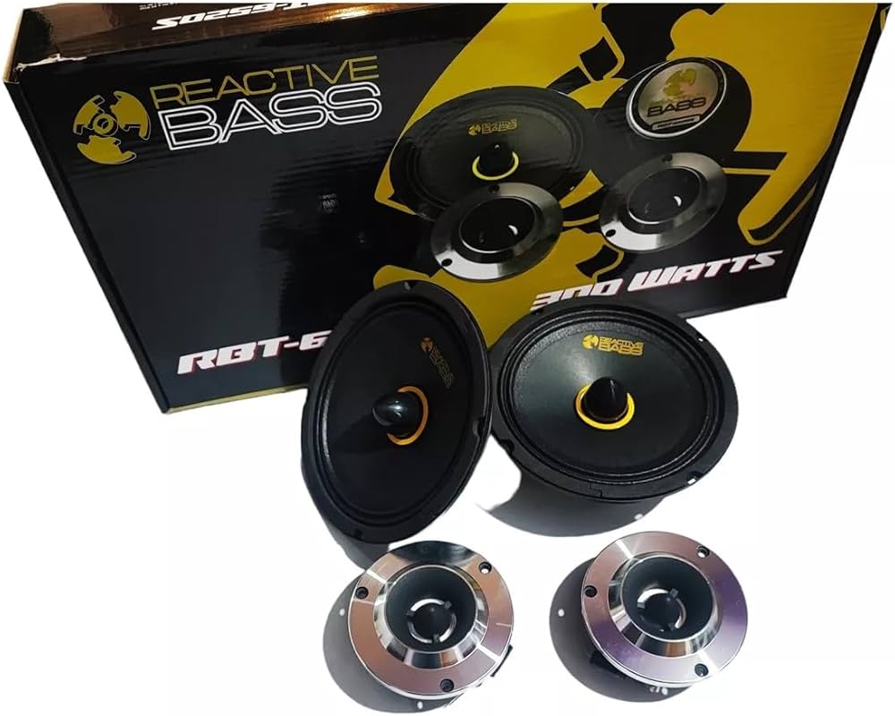 RBT-6520S - REACTIVE BASS SET OPEN SHOW 6.5"
